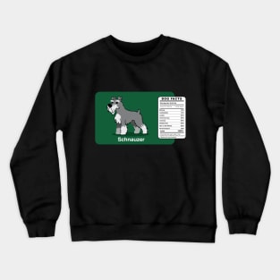 Schnauzer Dog Crewneck Sweatshirt